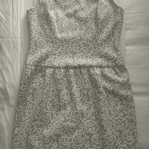 Chic White Lace Mini Dress